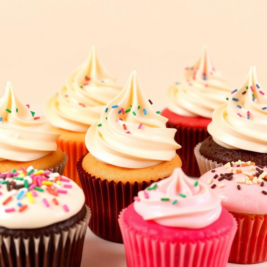 Family-baked cupcakes from The Sweet Shift
